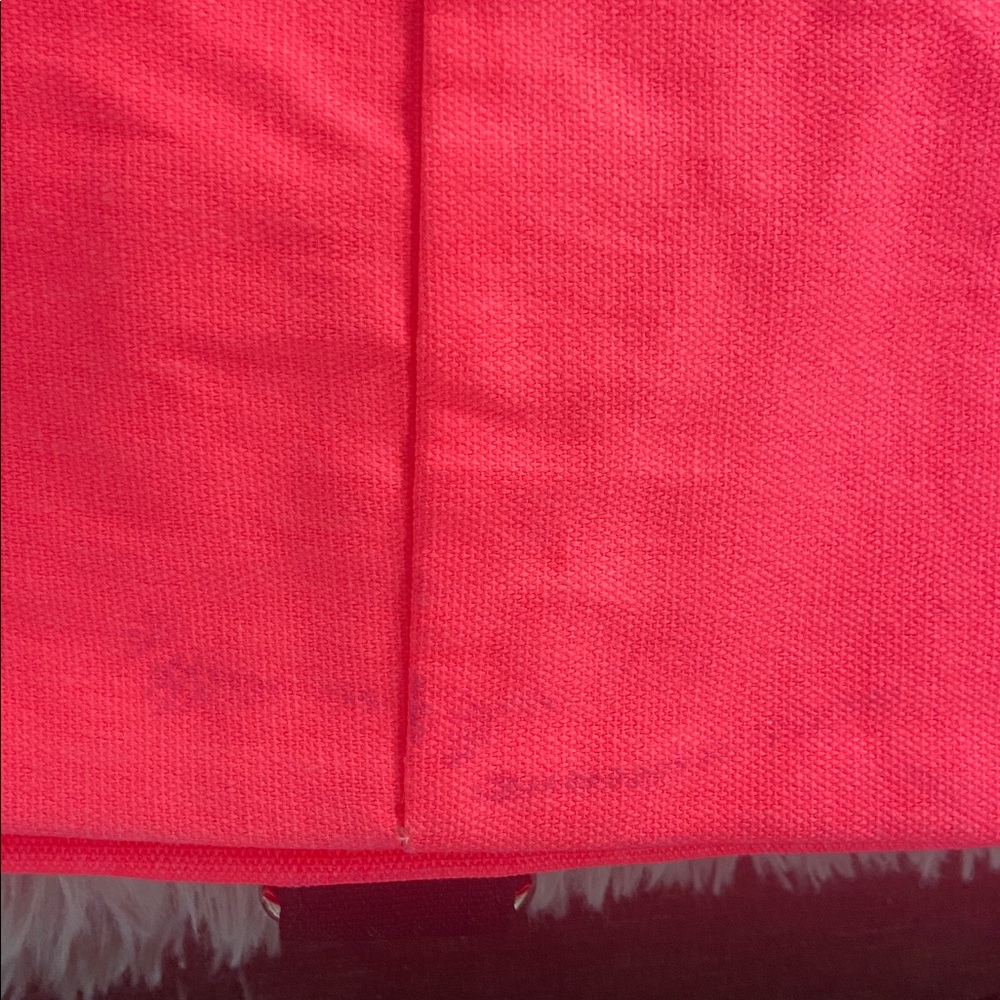 NWT Victoria's Secret Coral and Pink Foldable Bag - Picture 4 of 8